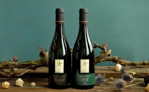 三國シェフ推奨！山崎ワイン(赤・白２本セット)各750ml《2026年1月下旬発送予定》 | ふるさと納税 北海道 三笠 ワイン 赤ワイン 白ワイン 赤 白 セット ピノ・ノワール シャルドネ お取り寄せ ワンストップ マイページ 山崎ワイナリー 三笠市【01008】