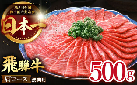 飛騨牛 肩ロース 500g [TDC005] 和牛 肩ロース