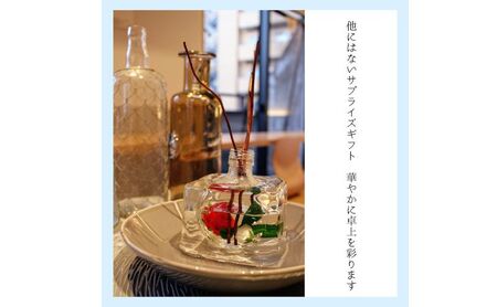 花 香氷華（花氷） ギフト プレゼント 贈答 贈答品 贈答用 五感で楽しむ インテリア ひんやり ほのかな香り 彩り サプライズ アートギフト お祝い 記念日 東京 東京都 豊島区