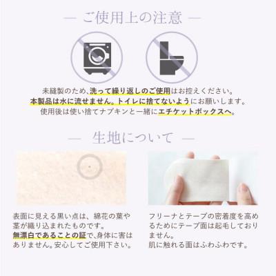 ふるさと納税 白石市 【2ヵ月毎定期便】使い捨て布ナプキン フリーナ(テープ付)ロング12枚入 [25.5cm]全5回 |  | 03