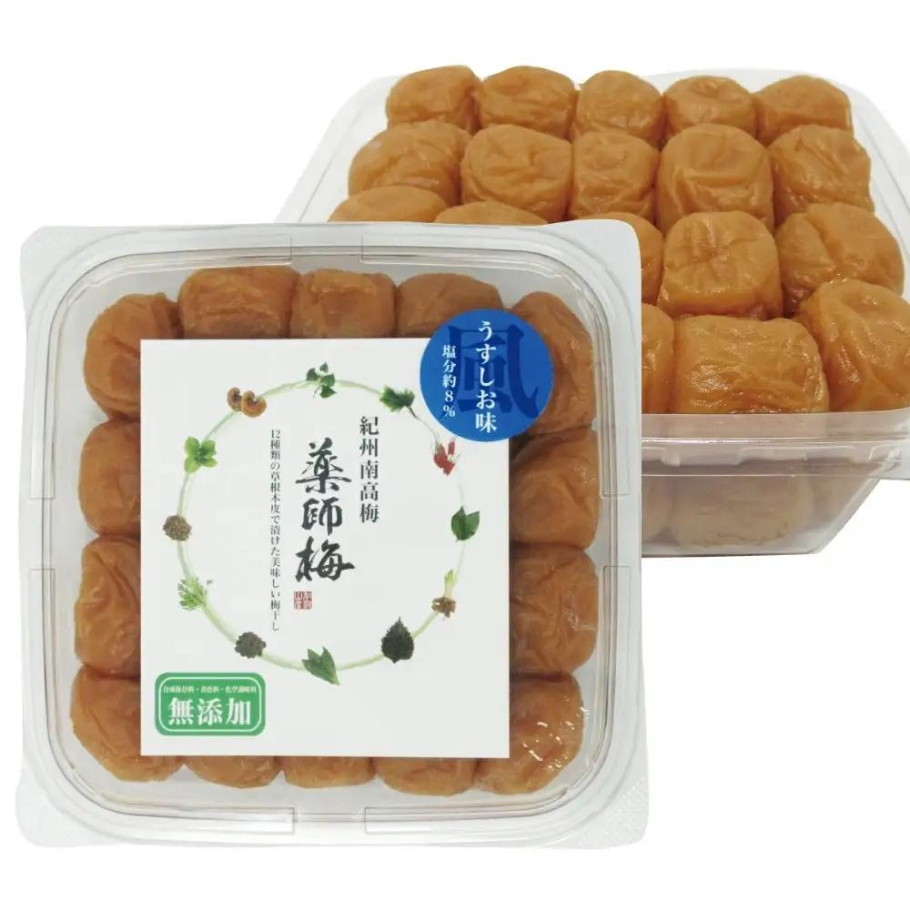 薬師梅「風」紀州南高梅うすしお梅　1kg／塩分８％　 maruni002【maruni002】