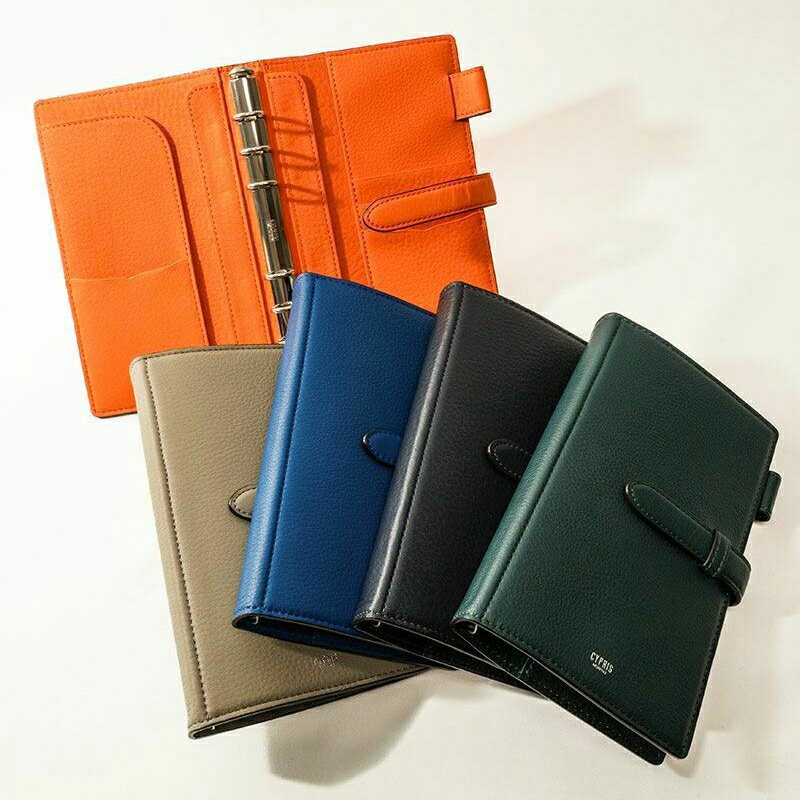 【ふるさと納税】【カラーが選べる】キプリス本革製手帳（バイブル16mm） 東京都 江東区 雑貨 本革 シンプル おしゃれ 無地 手帳 ダイアリー ビジネス 職人 スマート 送料無料