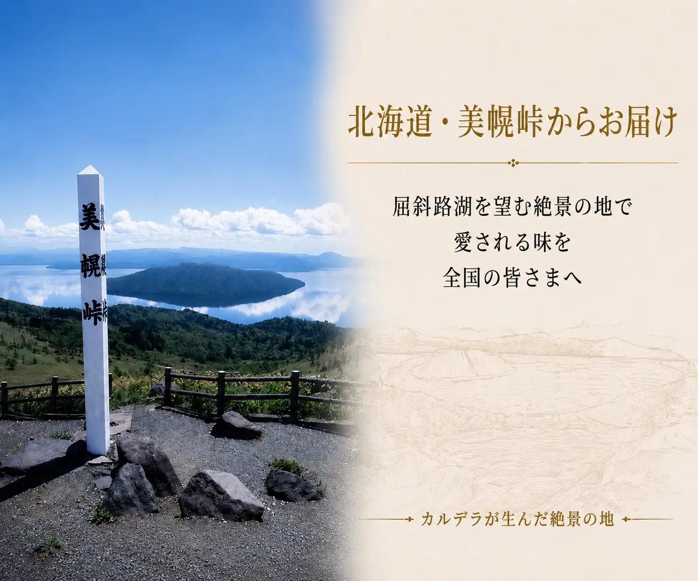 美幌峠カルデラバスクチーズケーキ 4号サイズ(直径 約12cm) 2個セット
