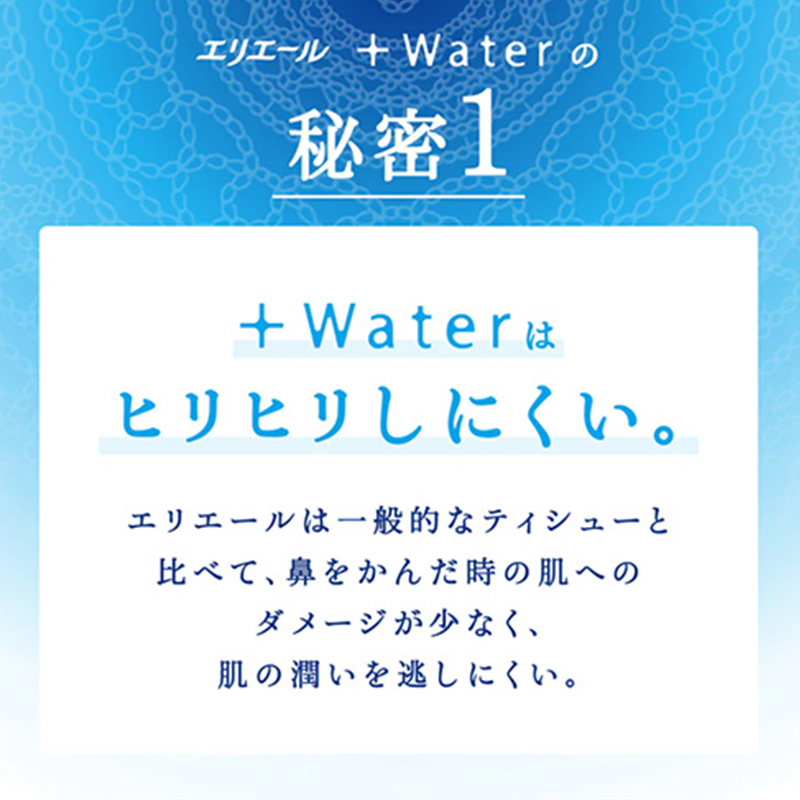 エリエール +Water 180W5箱×10セット 合計50箱 日用品 消耗品 生