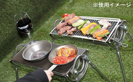 自動車用マフラーがBBQテーブルに変身!?【BBQ table STANDARD】キャンプ バーベキュー ソロキャンプ ステンレス コンロ アウトドア レジャー 登山 雑貨 日用品 