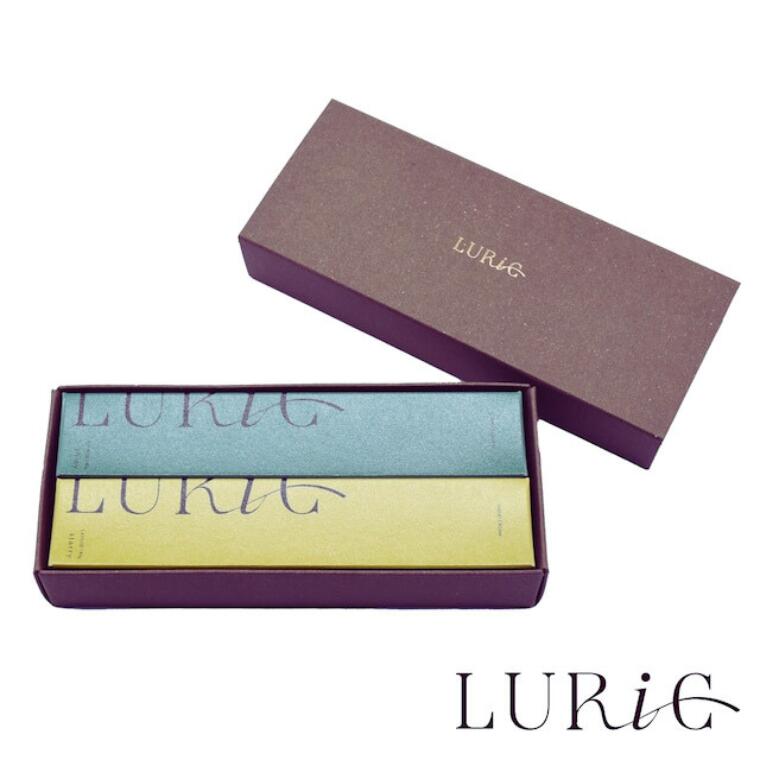 【ふるさと納税】ハンドクリーム LURIC ルリック 40g × 2本 セット 手荒れ ストレス リラックス おすすめ ギフト プレゼント べたつかない 天然香料 爽やか レモン ジャスミン スズラン ヒノキ ムスク 乾燥 ベルガモット グレープフルーツ パイン ローズ ラベンダー 柑橘
