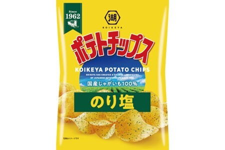湖池屋　ポテトチップスのり塩　55g×12袋入 スナック スナック菓子 おやつ お菓子 大容量 1.5kg以上 グルメ おやつ おつまみ 菓子 食品 湖池屋 埼玉県 加須市 加須 お取り寄せ 送料無料 送料込み 返礼品 故郷 納税 ポテチ ポテトチップス 
