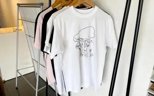 【 奈義町現代美術館オリジナル 】 Yuichi Hirako Tシャツ NagiMOCA gray XLサイズ 洋服 服 シャツ ファッション オシャレ コラボレーション コラボ ミュージアムグッズ