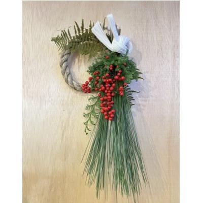 ふるさと納税 磐田市 生花のしめ飾り　正月飾り　 |  | 03