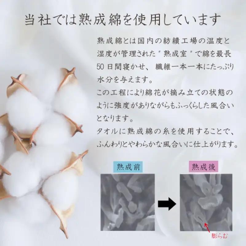 泉州タオル「モアフラン」フェイスタオル 3枚 アッシュブルー