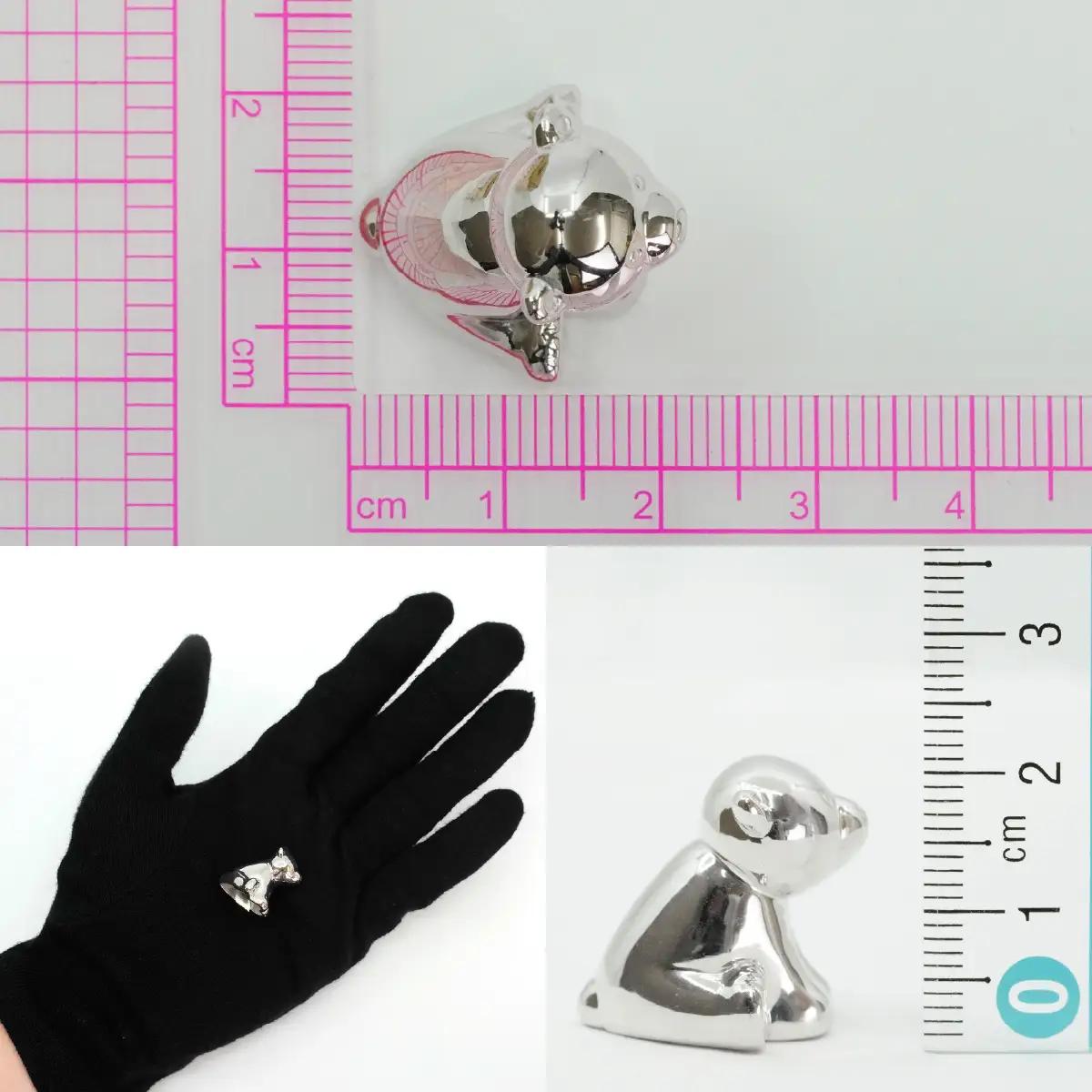 銀製(シルバー925) 『くま』 オブジェ　ALPER119