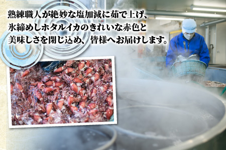 【先行予約】ほたるいか ボイル＆刺身セット【(有)カネツル砂子商店】※着日指定は備考欄へ※24年3月以降順次発送予定