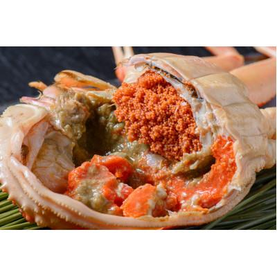 ふるさと納税 京丹後市 蟹の匠　魚政の内子外子が美味!　茹でたて　セイコガニ中大サイズ　10匹 |  | 02