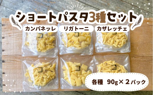 パスタ ショートパスタ3種セット カザレッチェ カンパネッレ リガトーニ｜生パスタ パスタ コナリエ 簡単 本格 ショートパスタ カザレッチェ カンパネッレ リガトーニ 小麦 珍しい めずらしい おいしい 楽しい おうちごはん 簡単ご飯 コナリエ 群馬県 前橋市