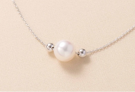 ＜明浜産真珠ペンダント・ファボリ(ホワイトピンク)＞ 保証書付き 8.5～9.0mm 純国産 高品質 アコヤ真珠 宇和海 パール あこや ネックレス アクセサリー レディース 女性 誕生日 記念日 成人祝い 佐藤真珠 愛媛県 西予市