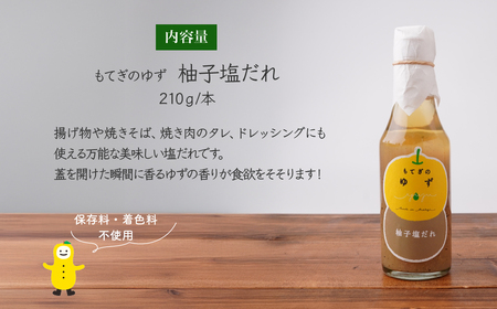 茂木産ゆずを使用！ 柚子塩だれ 210g×4本 保存料・着色料・香料不使用 | 塩だれ  塩だれ 塩だれ 塩だれ 塩だれ