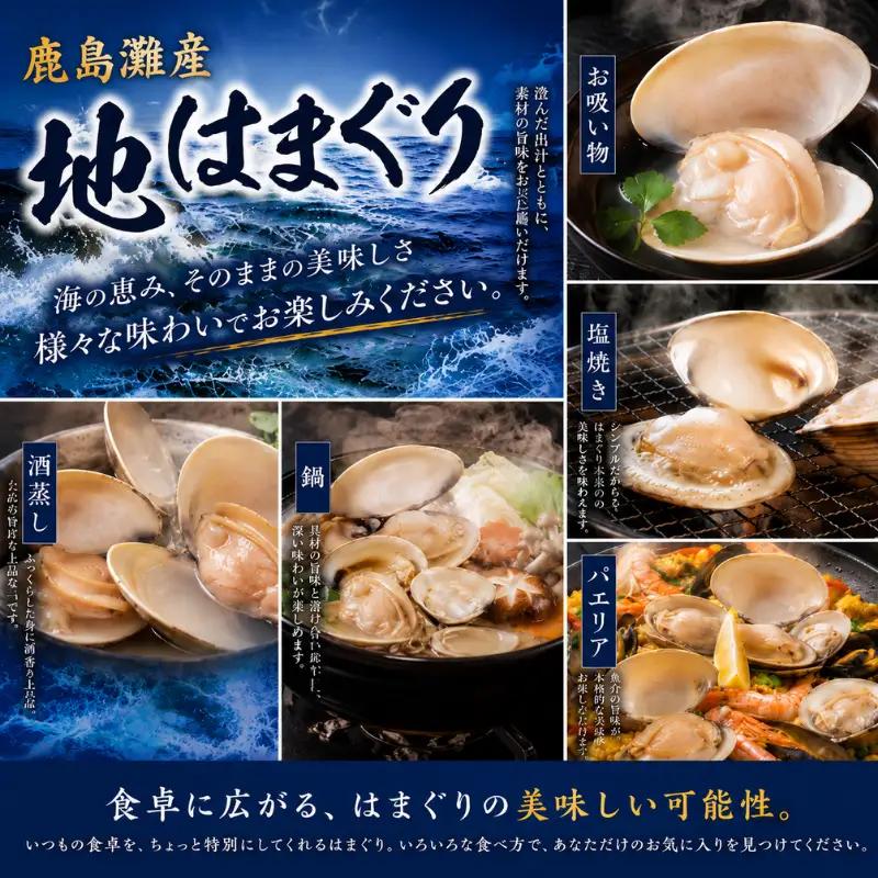 【 はまぐり 】 約3.2kg 15～30個 大粒 はまぐり