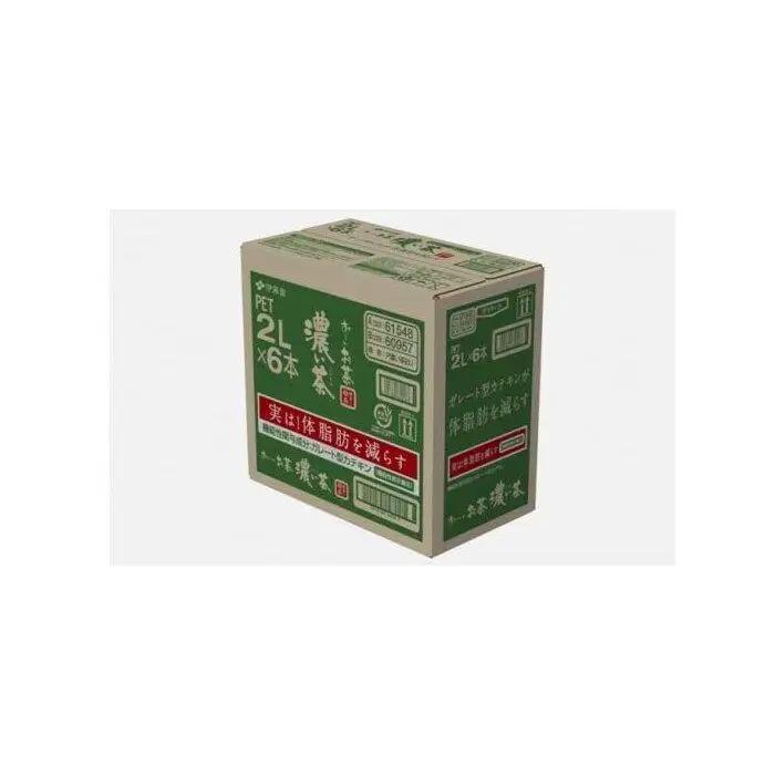 【定期便3ヶ月】お～いお茶　濃い茶2L×6本［おーいお茶 ペットボトル 2リットル ケース 箱 伊藤園 静岡］
