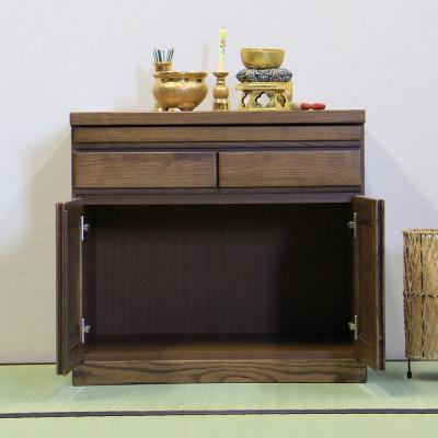 ふるさと納税 大川市 仏壇下台 大川家具 完成品 60cm AKBU-01-60L LBR |  | 03