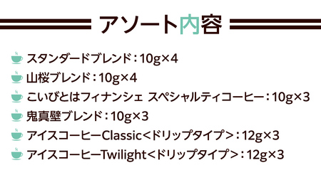 ドリップバッグコーヒー 294ROASTERS アソートセット 6種 20袋 飲み比べ ドリップバッグ コーヒー 珈琲 ドリップパック ブレンド お取り寄せ コーヒー ドリップコーヒー アイスコーヒー