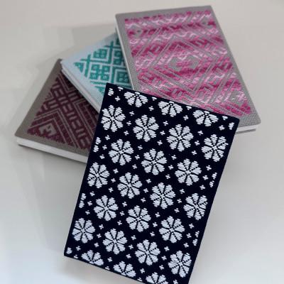 ふるさと納税 青森市 【選べる柄】青森伝統工芸　こぎん刺し御朱印帳 A |  | 01