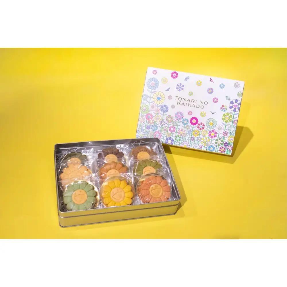 【ふるさと納税限定版】となりの開花堂 お花のバターサンド詰め合わせ(トレカ付き)  京都 カイカイキキ 村上隆