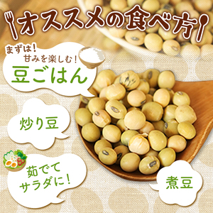 農薬・除草剤・化学肥料 不使用の農地で栽培 大豆さとういらず さとういらず500gx2袋