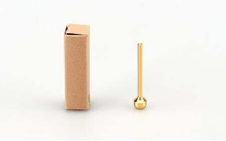【高岡銅器】塔音 鈴花・鈴棒セット Gold 空穏KUON 花器 おりん 民芸品 工芸品 伝統技術 インテリア おりん  FAD-0659