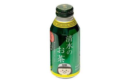 清水のお茶 ボトル缶 24本 (380g×24本) 清水のブランド茶「幸せのお茶まちこ使用」緑茶◆