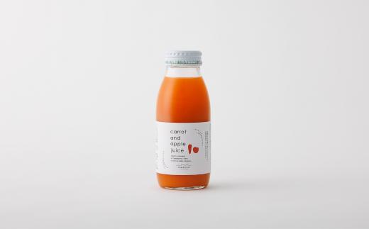 【012-63】長野伊那谷　carrot　and　apple　juice 200ml×8本セット