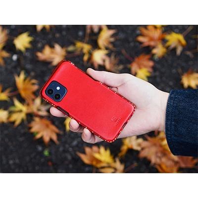 ふるさと納税 七尾市 【iPhone13用】本革ケース/ワイン/ハンドメイド |  | 02