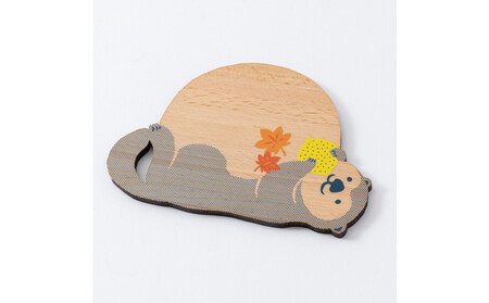 Ten＆O　木製プレートコレクション  ひろしまぱんだ × ひろしまらっこ　各1枚 合計2枚入り）