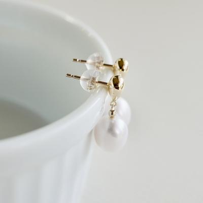 ふるさと納税 甲府市 【ジュエリー】K10 イエローゴールド 揺る パール ピアス 保証書付 SE-2361 |  | 02