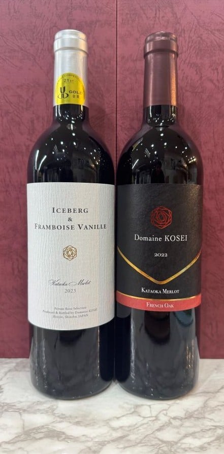 
            ≪チョイス限定≫ Domaine KOSEI【金賞・銅賞ワイン2本セット】 | ワイン わいん チョイス限定 赤ワイン 白ワイン お酒 おさけ 酒 さけ メルロ フレンチオーク 塩尻市 長野県 信州
          