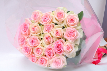 【日時指定可】 バラ 花束 同系色 20本 薔薇 花束 ブーケ G02_03