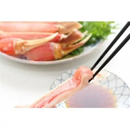 【1.2kg:太脚3L】楽ちん蟹スキセット(急速冷凍生カニ)　ハーフポーション　【配送不可地域：離島】【1572076】