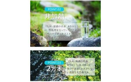 熊本県山江村産 人吉・球磨の名水 ありがとう 350ml×24本 一般社団法人 水都《30日以内に出荷予定(土日祝除く)》