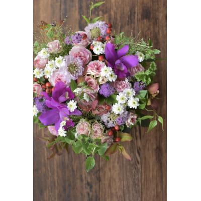 ふるさと納税 八千代市 【毎月定期便】季節のフラワーブーケ(花束)〜フレンチスタイル〜Specialite全12回 |  | 03