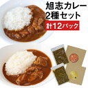 【ふるさと納税】お肉の達人 旭志(きょくし)カレーセットB 200g×各6パック 合計12パック(2400g) 旭志牛ビーフカレー もろみポークカレー カレー 牛肉 豚肉 レトルト セット 国産 九州産 熊本県産 菊池市産 送料無料