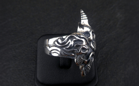 阿修羅 ring リング ｜ 指輪 シルバーリング シルバー シルバー925 スカル ハンドメイド 手作り ゆびわ りんぐ アクセサリー 925 選べる サイズ ジュエリー アクセ ファッション 人気
