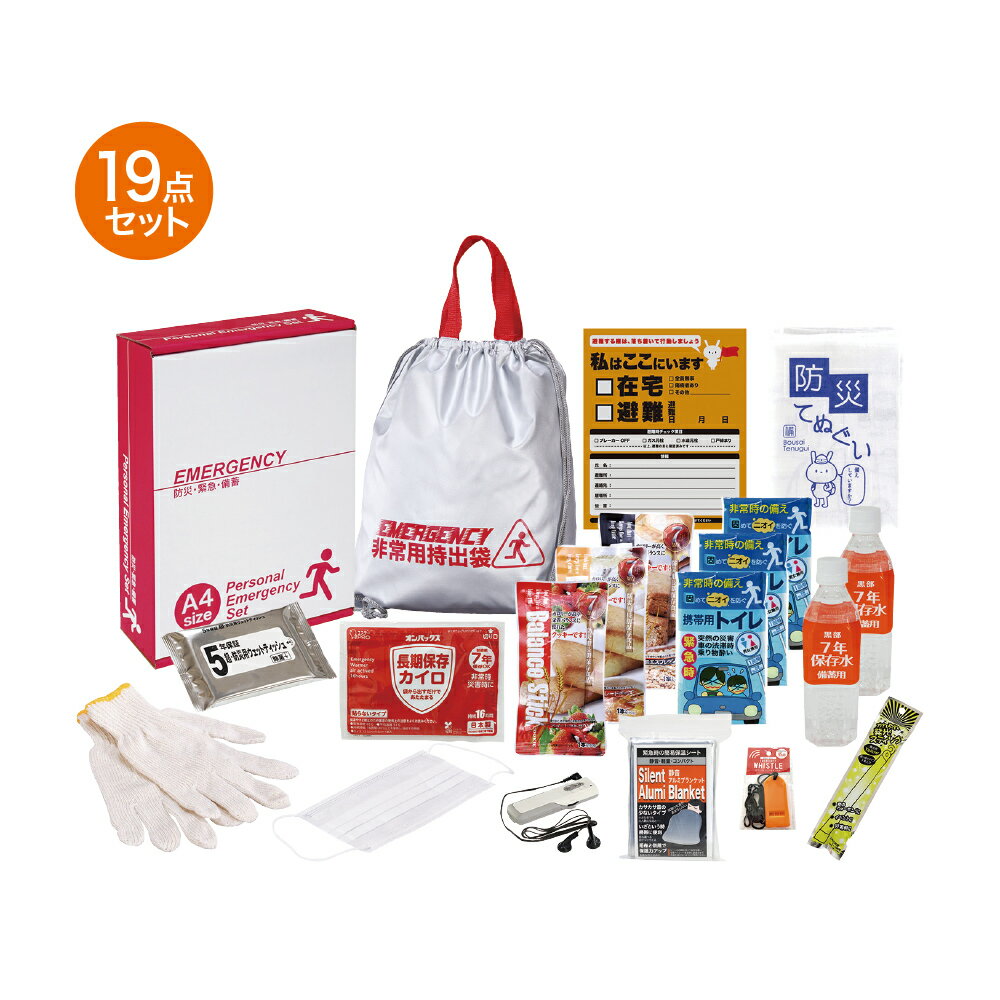 【ふるさと納税】1DAY災害対策19点セット 防災セット 災害対策