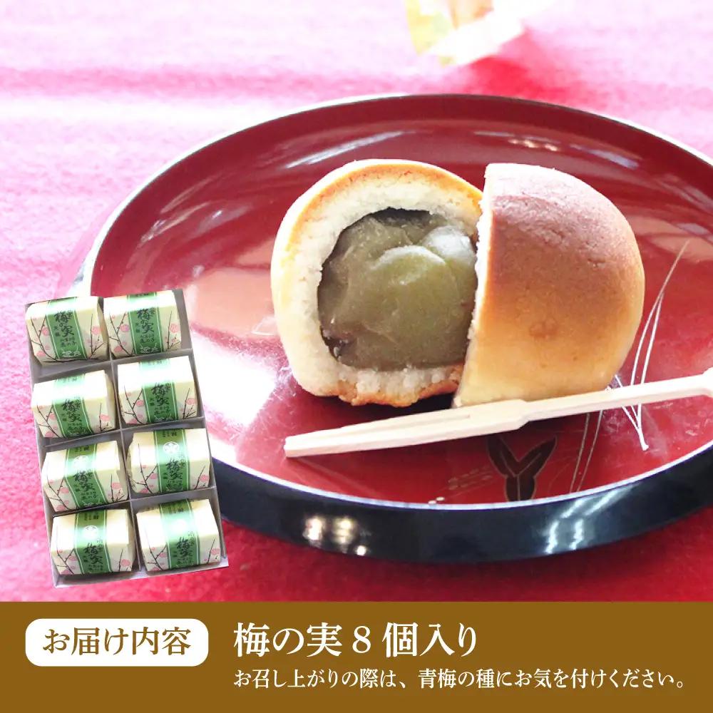 和菓子 築上銘菓「 梅の実 」8 個 [ABAC016] 和菓子