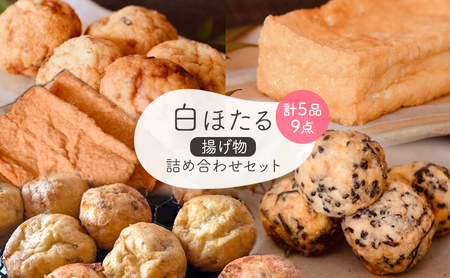 豆腐 白ほたる豆腐店 揚げ物詰め合わせセット 油揚げ 厚揚げ 豆腐