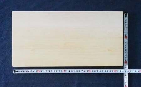H34　いちょうの一枚板のまな板（中）42cm×21cm