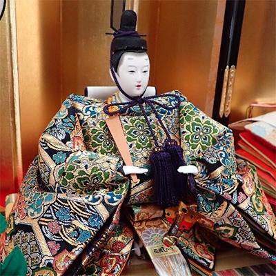 ふるさと納税 小野市 親王　京九番「亀甲地に桐花紋」　毛氈飾り |  | 01