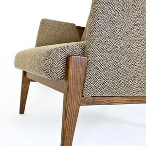 旭川家具 宮田産業 ASH(アッシュ) 2P ソファ ブラウン色 【 国産 無垢 インテリア 木製 ナチュラル ソファ ソファー 2.5人掛け 3人掛け リビング ダイニング 北海道 】_01109