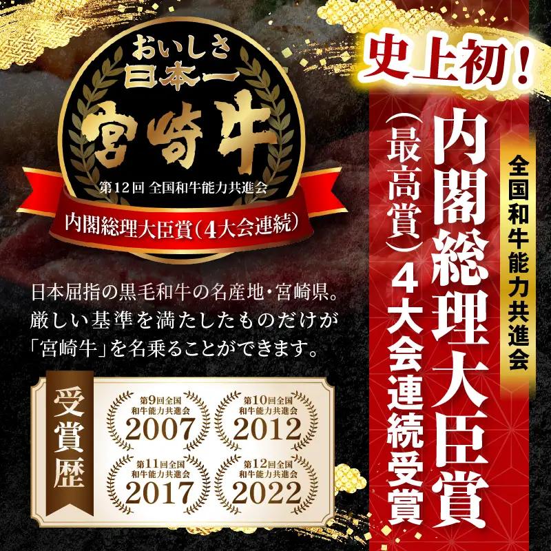 「畜産農家応援」 宮崎牛赤身(ウデorモモ) スライス 【1.5kg】_kn085-006-02