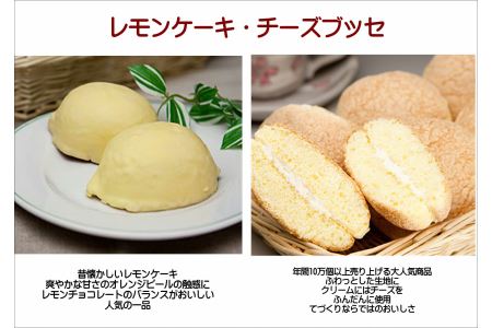 山陰浜田 チーズブッセ・レモンケーキ詰合せ12ヶ入 お菓子 洋菓子 スイーツ デザート チーズブッセ レモンケーキ ひなまつり ホワイトデー お返し 母の日 バレンタイン ホワイトデー 【086_1833】