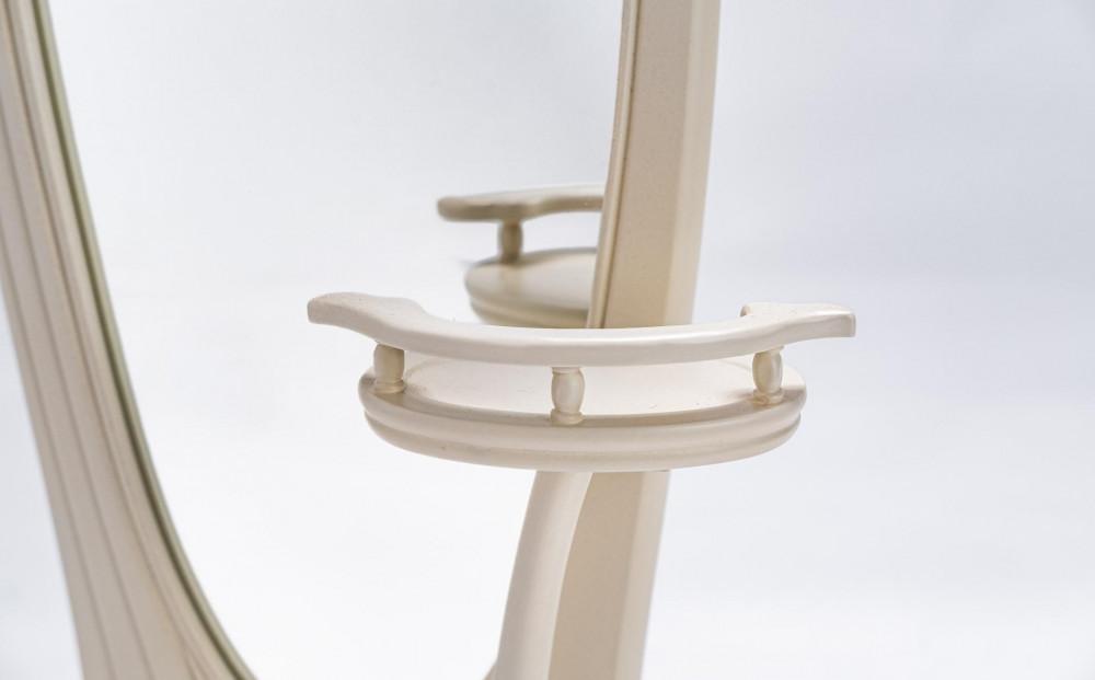 【ホワイト】松永工房 Petit. Continue プティ・姿見 ミニチュア家具 1／3家具 ドール家具 ドール 40～60センチ対応  インテリア アンティーク家具 木製 鏡 ミラー スタンドミラ