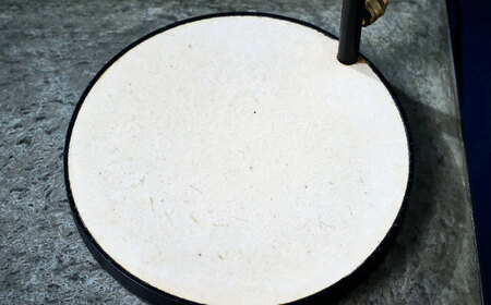 小鹿田焼唐臼スタンドライト・デスクライト_karausu　日田市 デスクライト 小鹿田焼 ライト [ARDL010]